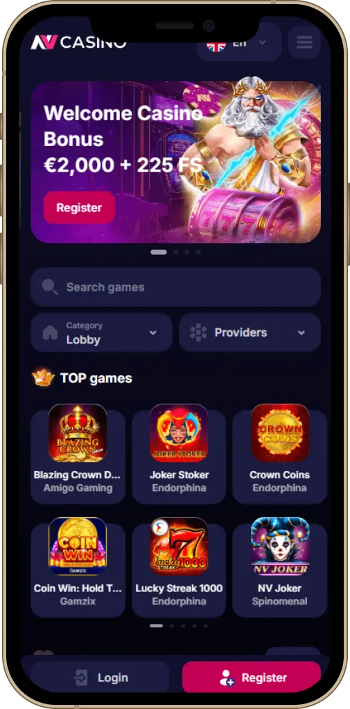 NV Casino mobie